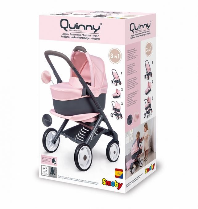 3-in-1 MC&Q 253117 SMOBY stroller