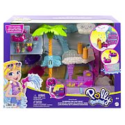 Promo Polly Pocket Flamingo Car Wash HHJ05 p2 MATTEL