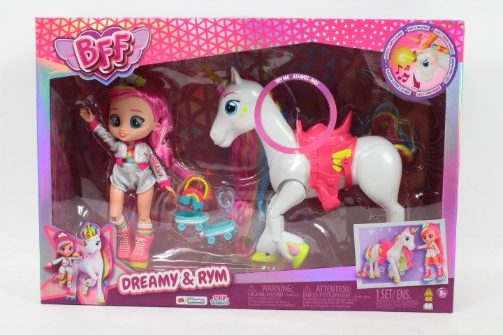 PROMO Set Cry Doll Babies Best Friends Dreamy & Rhyme Horse 87798