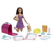 Barbie Dog Adoption Doll Set HKD86 MATTEL