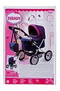 Bayer Trendy doll pram navy blue 13054AA