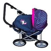 Bayer Trendy doll pram navy blue 13054AA