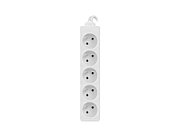 LANBERG POWER STRIP 1.5M WHITE  5X 230V PL