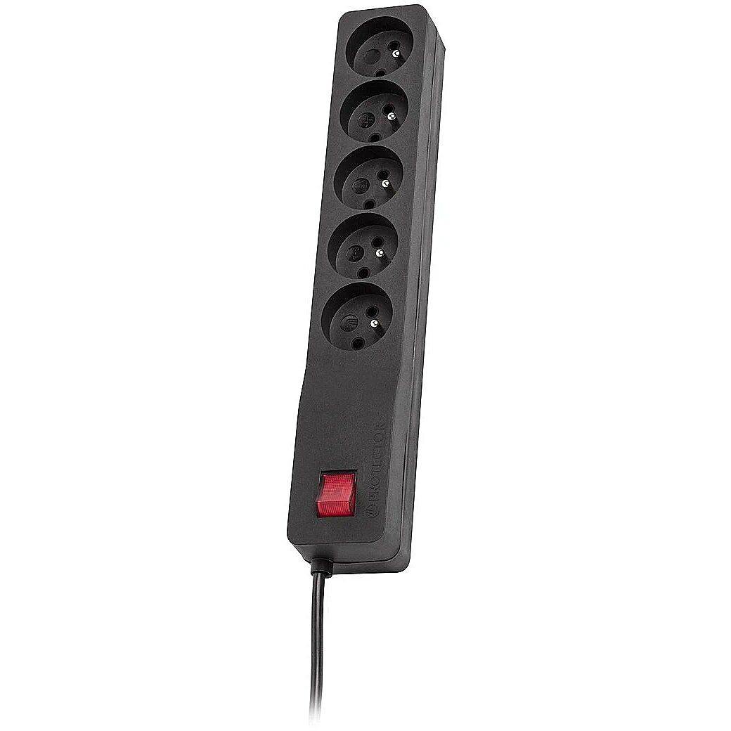 LESTAR 1966006332 power extension 1.5 m 230 AC outlet(s) Indoor Black