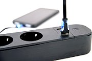 Gembird Smart power strip with USB cha