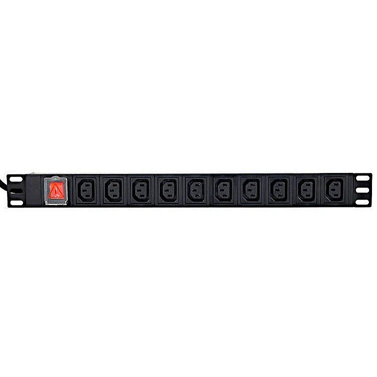 Gembird EG-PDU-10C132C19 Rack Power Unit (PDU) with C19 plug 1U (3m)