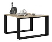 MODERN MINI table 67x67x40 cm Sonoma oak/Black