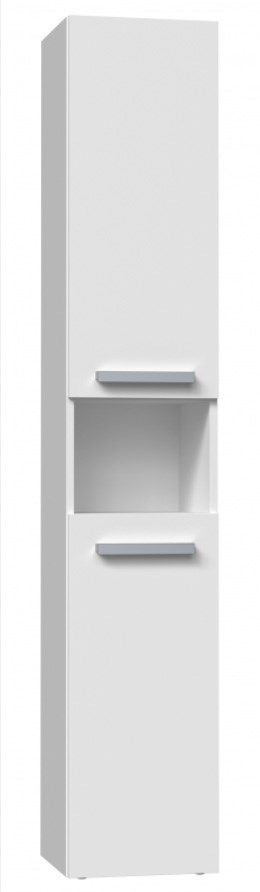 Bathroom cabinet NEL I 31x30x174 cm  matt white