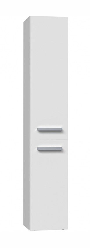 Bathroom cabinet NEL II 31x30x174 cm  matt white