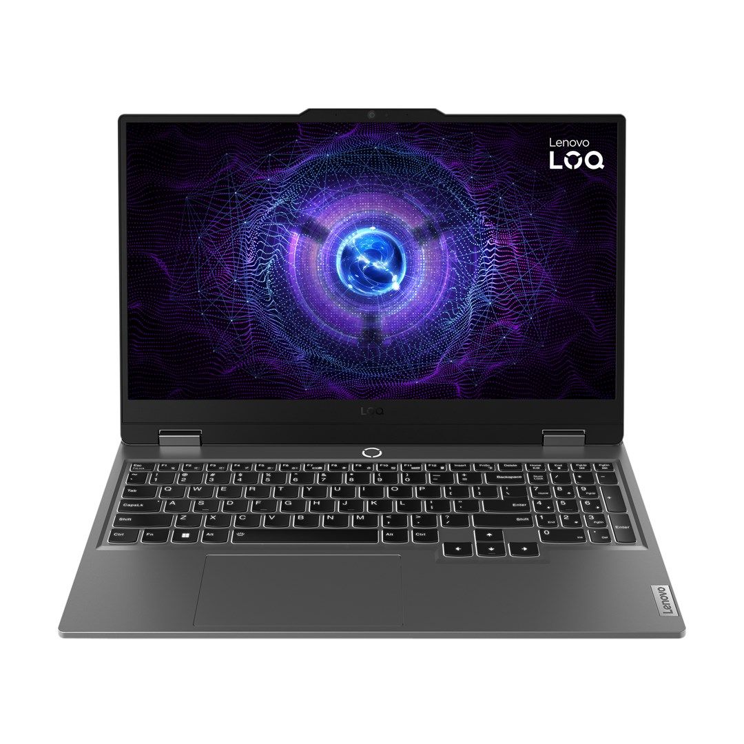 Laptop Lenovo LOQ 83GS002QPB, 15.6 inch 1920 x 1080, Intel I5-12450HX (8 C / 12 T, 3.1 GHz - 4.4 GHz, 12 MB cache), 16 GB DDR5, 1 TB SSD, Nvidia GeForce RTX 3050, Windows 11, Luna Grey