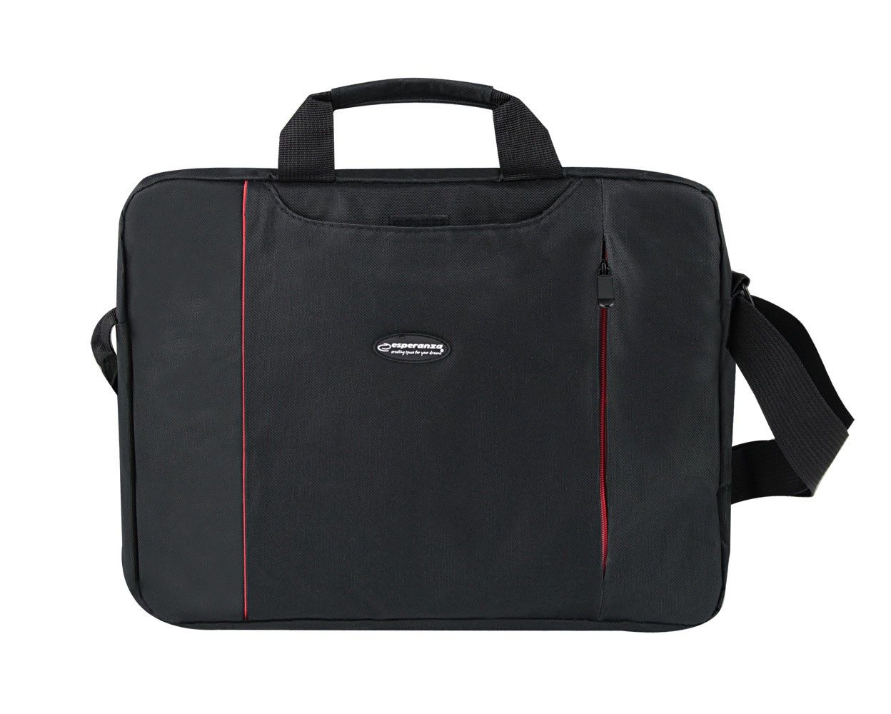 Esperanza ET192 notebook case 39.6 cm (15.6 ) Messenger case Black