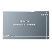 Lenovo | Laptop Privacy Filter from 3M fits 14.0 inch laptop | 309.905 x 0.533 x 174.447 mm