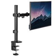Maclean MC-753N LCD Monitor Desk Mount 17-32  9kg VESA 75x75 100x100 Single Arm Extendable Adjustable