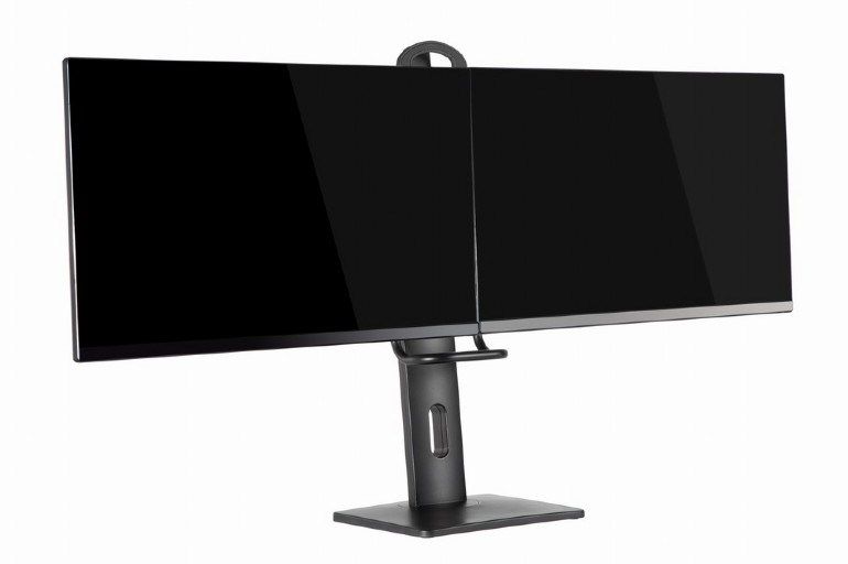 Gembird MS-D2-01 monitor mount / stand 68.6 cm (27 ) Black Desk
