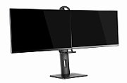 Gembird MS-D2-01 monitor mount / stand 68.6 cm (27 ) Black Desk