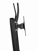 Gembird MS-D2-01 monitor mount / stand 68.6 cm (27 ) Black Desk