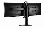 Gembird MS-D2-01 monitor mount / stand 68.6 cm (27 ) Black Desk