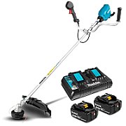 Makita DUR369APT2 brush cutter/string trimmer 1000 W AC/Battery Black  Blue  Grey