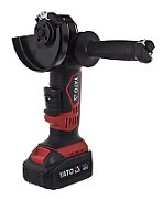 Angle grinder 18V 2x Rechargeable batteries YATO YT-82828