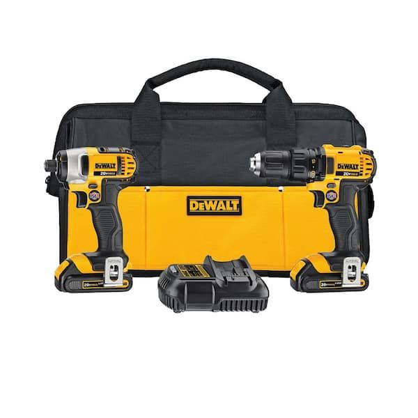 Cordless drill driver 2 x 20V  Li-Ion/1.5Ah  case