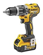 DeWALT DCD796P2-QW drill Keyless Black Yellow 1.8 kg