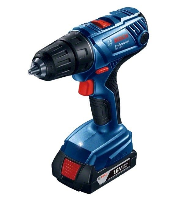 BOSCH GSR 180-LI SCREWDRIVER 54/21Nm 2x2.0Ah CASE