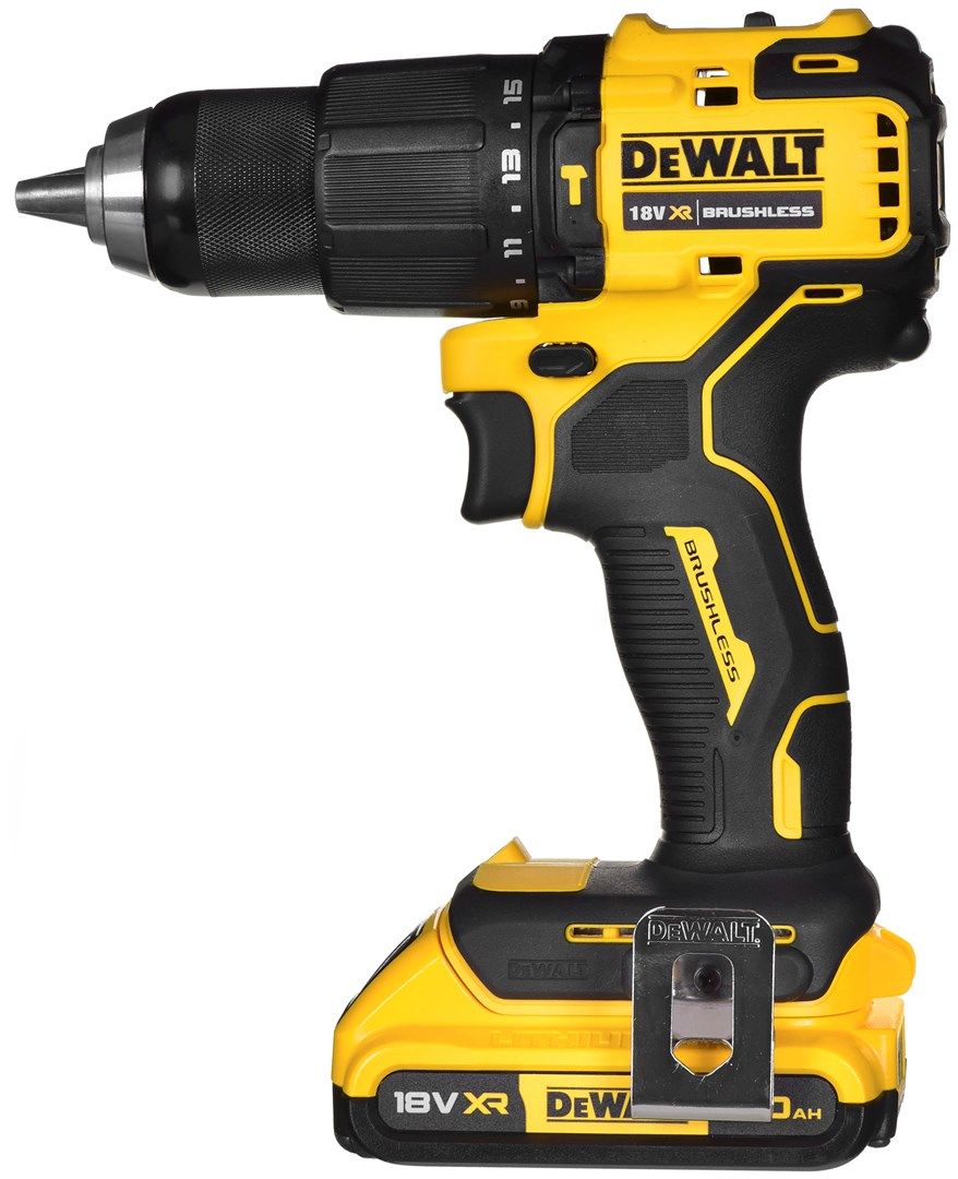 18V set: drill-drill ud+curl DCD709&DCF8092xaku 2AH Charge