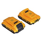 18V XR Impact Driver 1 Gear. 2x2ah