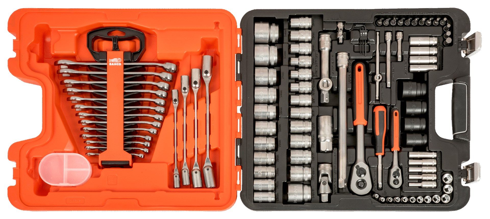 BAHCO WRENCH SET 87+7el 1/2  / 1/4