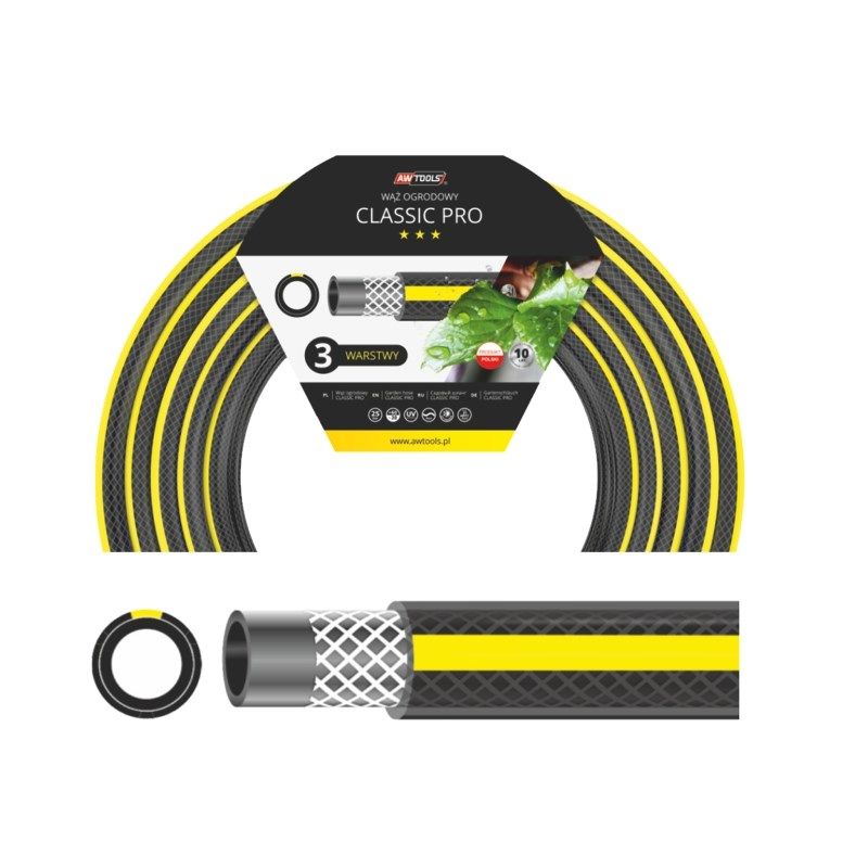 AWTOOLS GARDEN HOSE CLASSIC PRO 3/4  50m