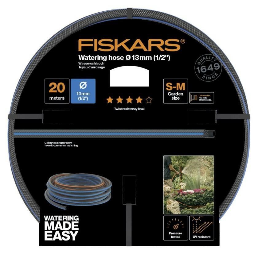 FISKARS GARDEN HOSE 1/2  20m - Q4