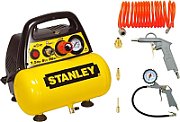 STANLEY OIL-FREE COMPRESSOR 6L + PNEUMATIC KIT