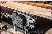 Belt grinder 900W Graphite 75x533 mm