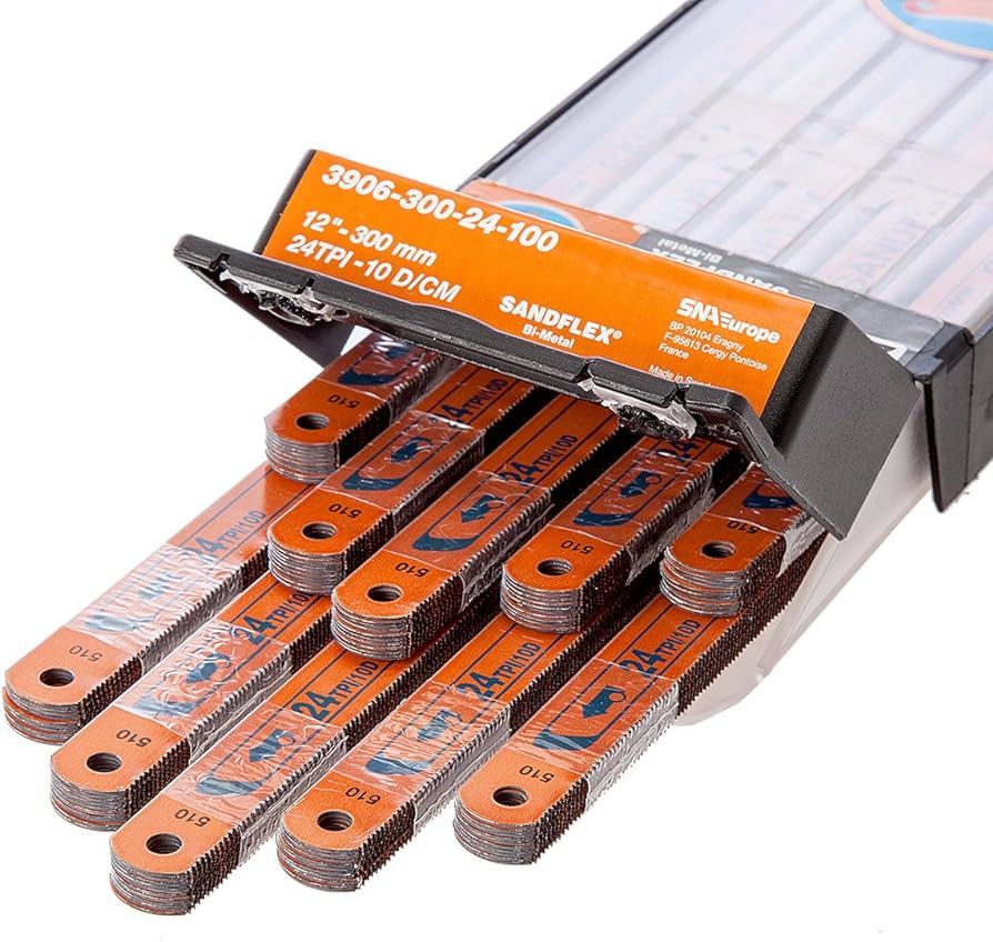 BAHCO SAW BLADE FRAME 300mm +3PCS 3906-24 BLADES