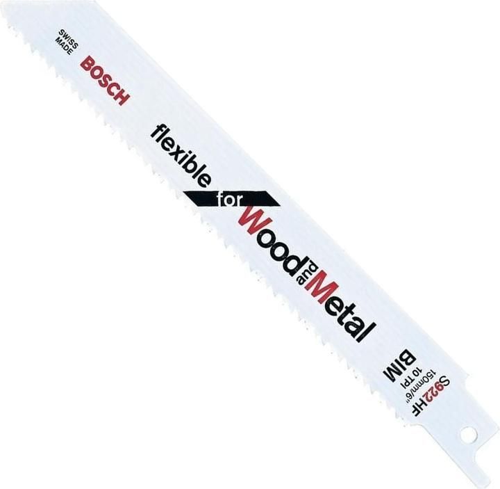 BOSCH RECIPROCATING SAW BLADE S 1122 VFR SPECIAL FOR PALLET REPAIR 225mm /200pcs.