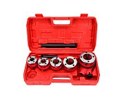 AWTOOLS PIPE THREADING MACHINE 5pcs 3/8   1/2   3/4   1   1-1/4  CASE SET
