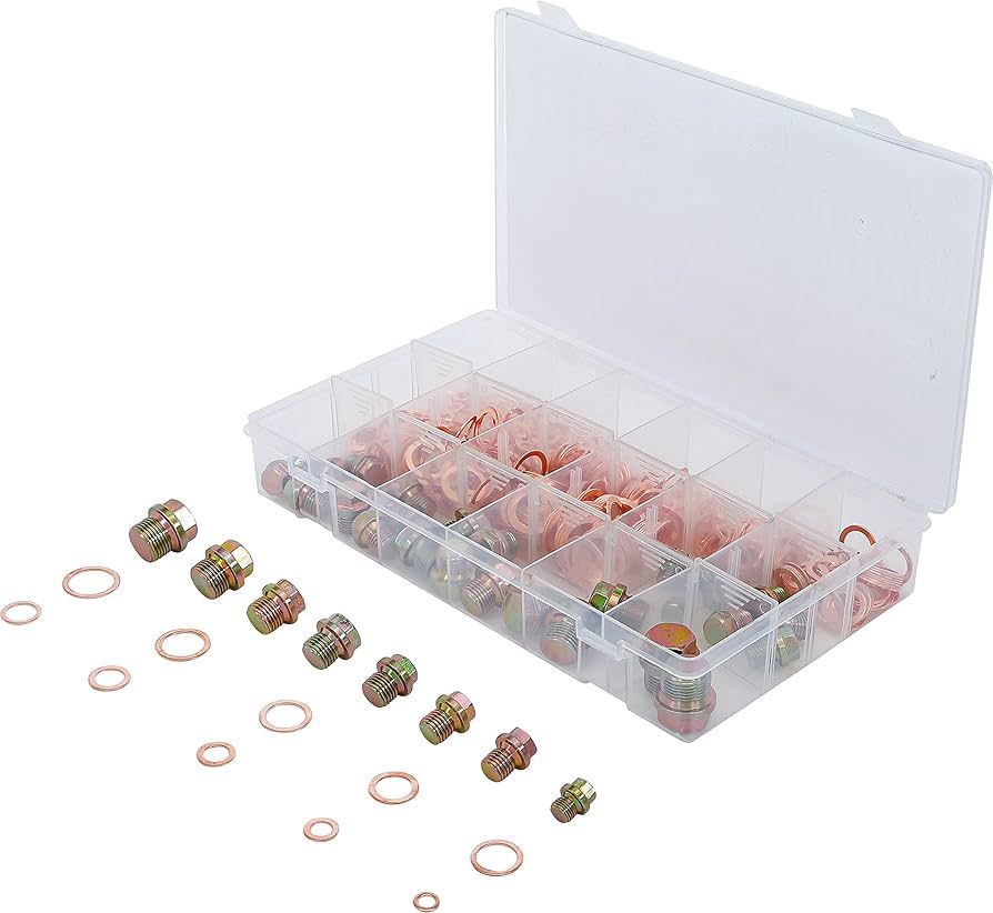 Plugs with copper gaskets  534 pieces