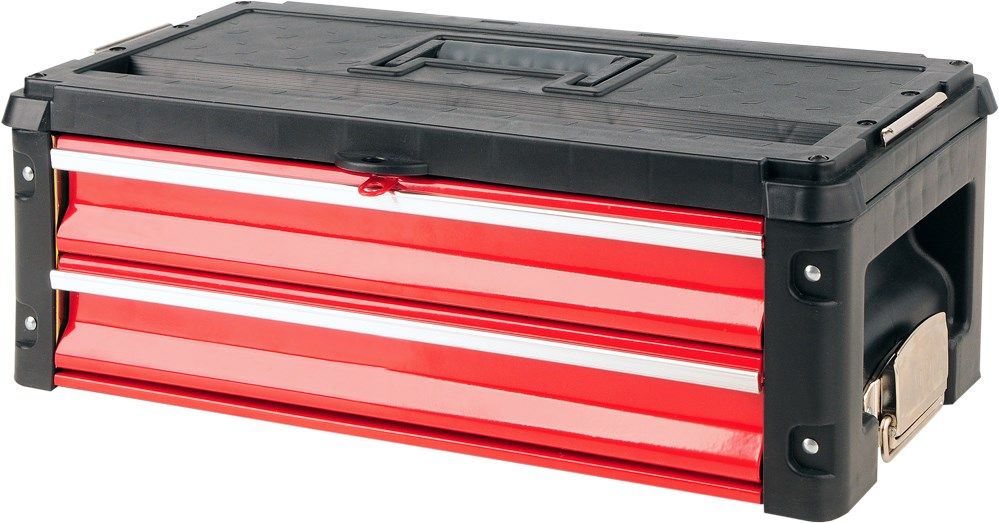 Yato YT-09107 small parts/tool box Metal Black  Red