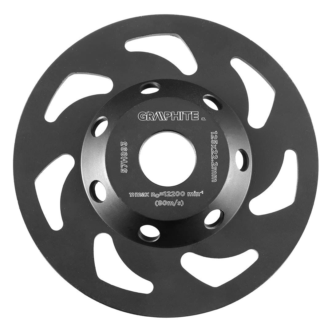 Diamond grinding blade 125 x 22.2 x 5 mm  heavy duty