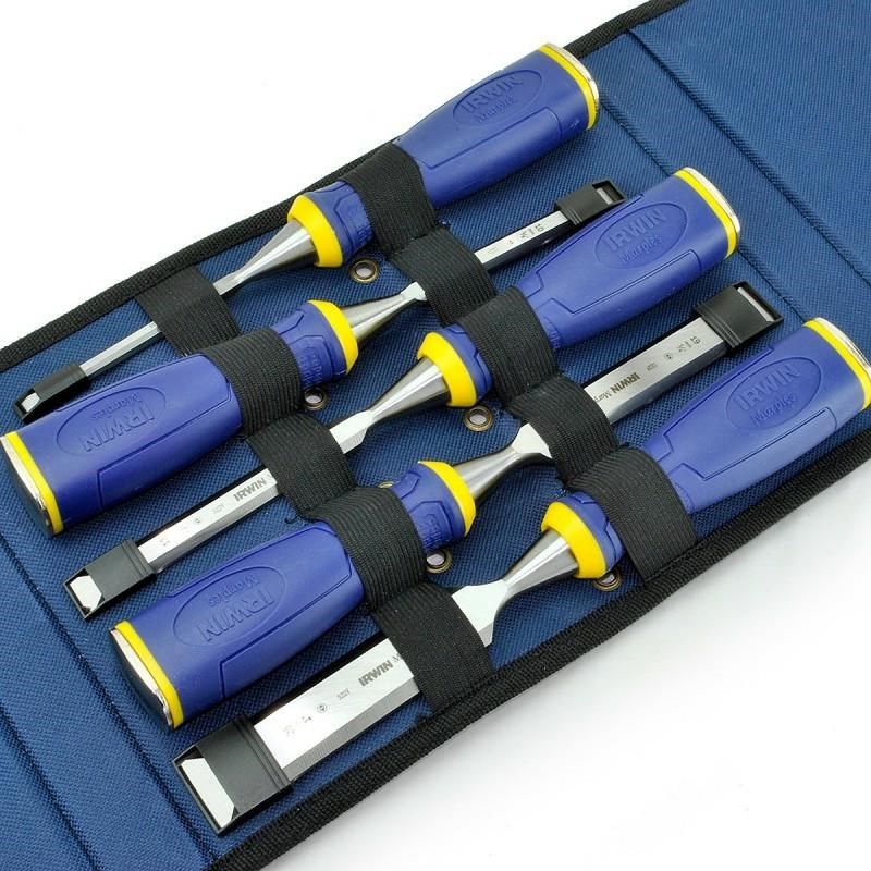 IRWIN FLAT WOOD CHISEL SET 5pcs