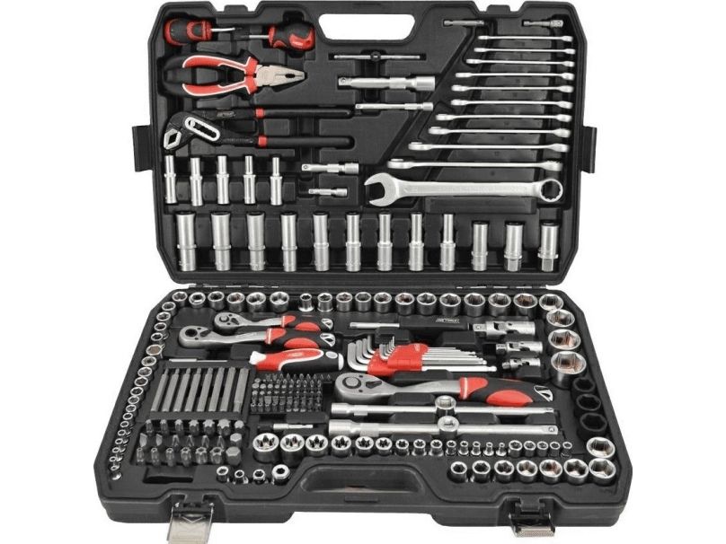 AWTOOLS WRENCH SET 225el 1/2 /3/8 /1/4  BLACK LINE