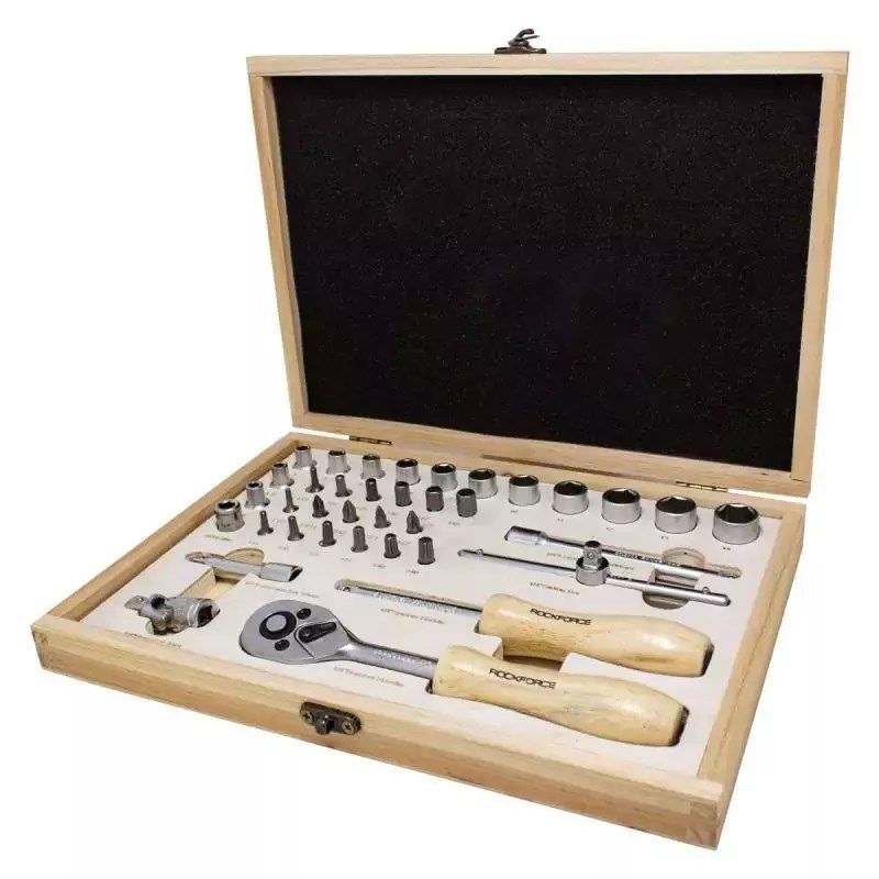 ROCKFORCE WRENCH SET 1/4  38pcs.
