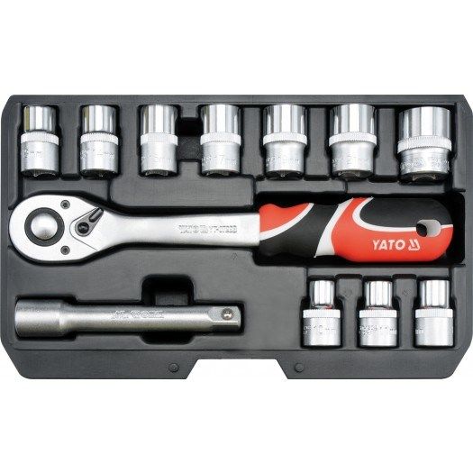 YATO WRENCH SET 12 pcs. 1/2  XS 38671