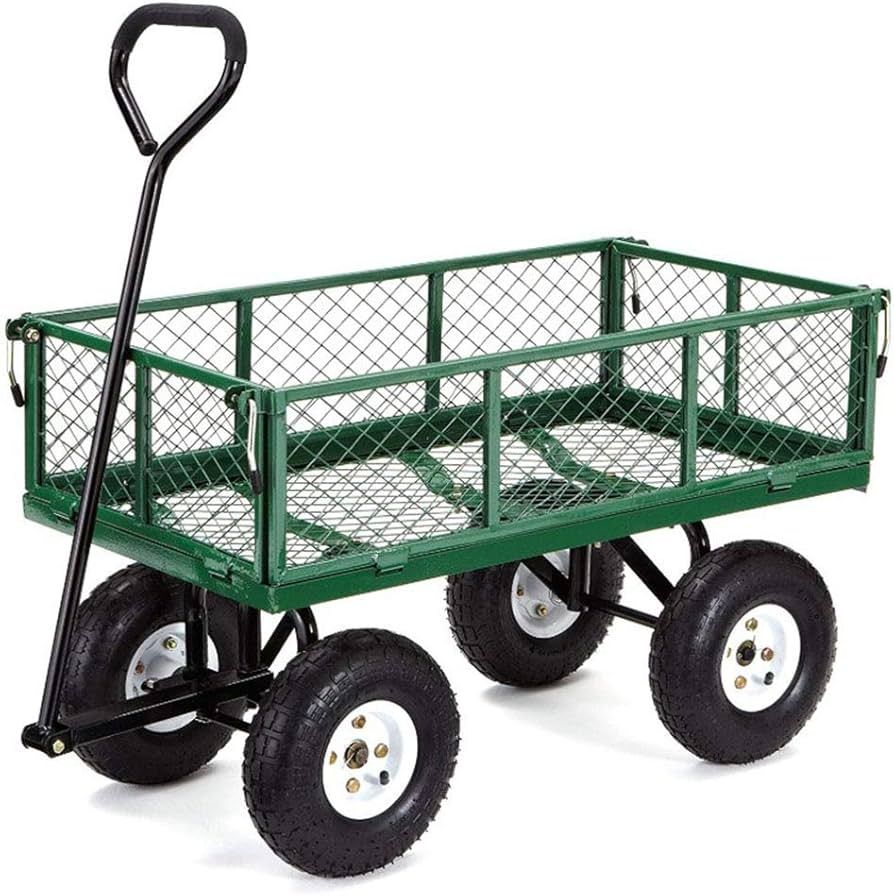 Steel garden trolley 300kg