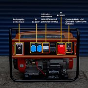 Extralink Power generator EGH-7000 hybrid  7kW