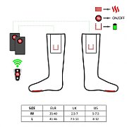 Glovii GQ3L sock Unisex Athletic socks Red 1 pair(s)