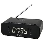 ADLER AD 1192b radio alarm clock black