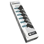 Kolink Core Pro Braided Cable Extension Kit 12V-2x6 Type 2 - Jet Black/Brilliant White