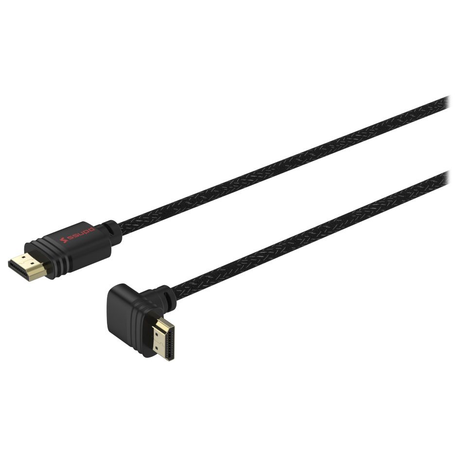 Ssupd Meshroom HDMI 2.1 Cable - 90 Degree Angled  8K  2m  Black