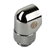 Raijintek Pelias D140906  90 Degree Adapter - Pack of 6  Silver